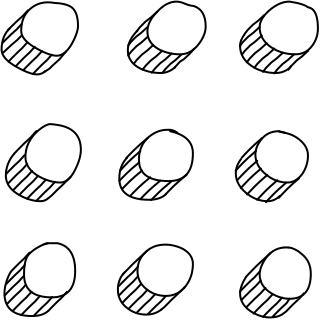 Circle Grid from the 3D Basic (Hatch) shape library