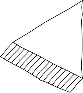triangle left from the 3D Basic (Hatch) shape library