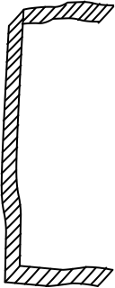 Bracket Left from the 3D Basic (Hatch) shape library