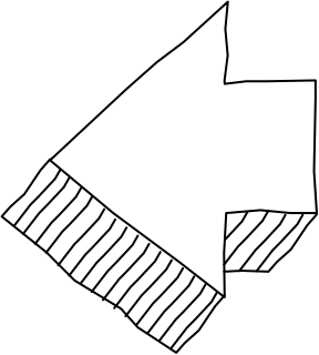 arrow left 3 from the 3D Basic (Hatch) shape library
