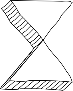 Hourglass from the 3D Basic (Hatch) shape library