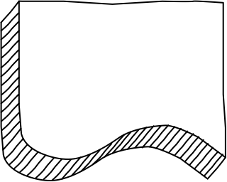 rectangle wave bottom from the 3D Basic (Hatch) shape library