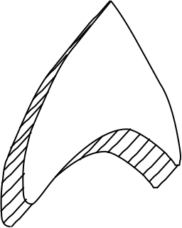 Insignia from the 3D Basic (Hatch) shape library