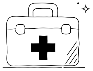 First aid kit from the Aged Care 2 shape library