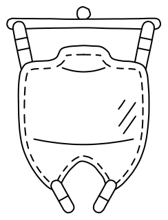 Transfer sling from the Aged Care 2 shape library