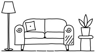 Lounge Area from the Aged Care 2 shape library