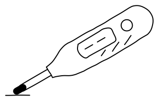 Thermometer from the Aged Care 2 shape library