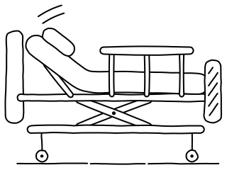 Adjustable Bed from the Aged Care 2 shape library