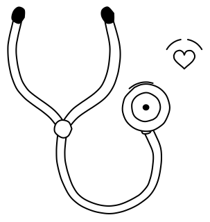 Stethoscope from the Aged Care 2 shape library