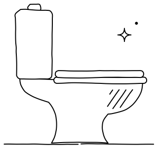Toilet from the Aged Care 2 shape library