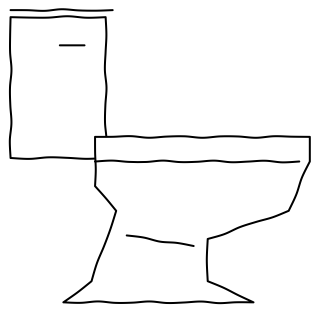 Toilet from the aged-care shape library