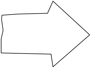 arrow1 from the Arrows shape library