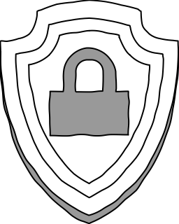 AWS SSL padlock from the AWS General shape library
