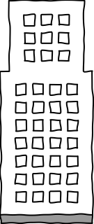 AWS office building from the AWS General shape library