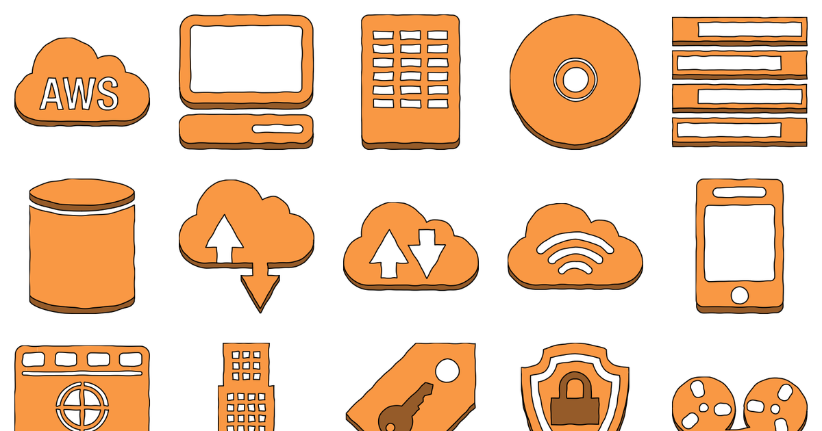A selection of shapes from AWS General