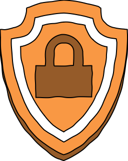 AWS SSL padlock from the AWS General shape library