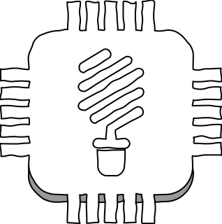 AWS IoT thing lightbulb from the AWS IoT shape library