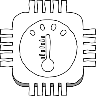 AWS IoT thing thermostat from the AWS IoT shape library