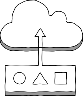 AWS IoT sensor from the AWS IoT shape library