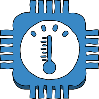AWS IoT thing thermostat from the AWS IoT shape library