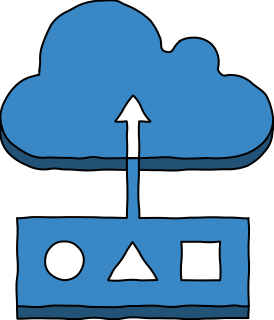 AWS IoT sensor from the AWS IoT shape library