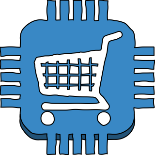 AWS IoT thing cart from the AWS IoT shape library