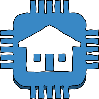AWS IoT thing house from the AWS IoT shape library