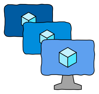 VM Scale Set from the Azure shape library