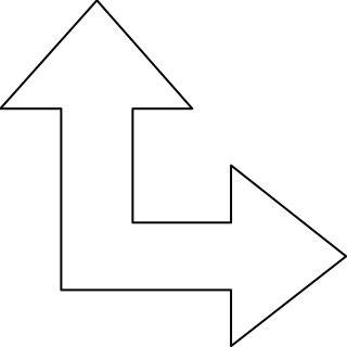 Corner Arrows from the Basic (Clean) shape library