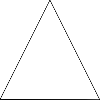 Triangle from the Basic (Clean) shape library