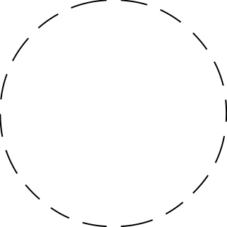 Dash Circle from the Basic (Clean) shape library
