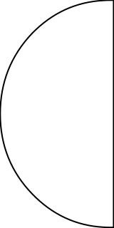 Half Circle from the Basic (Clean) shape library