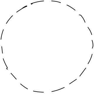 Dash Circle from the Basic shape library