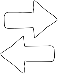 Double Arrow from the Basic shape library