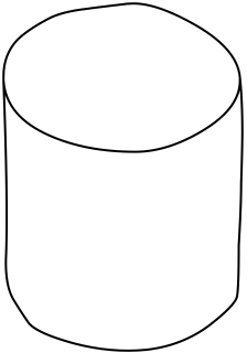 Cylinder from the Basic shape library