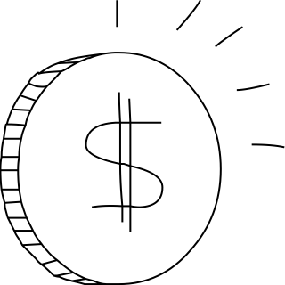Coin Dollar from the Biz shape library
