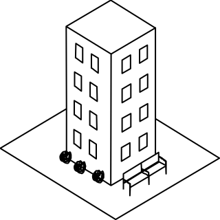 Building2 from the Biz shape library
