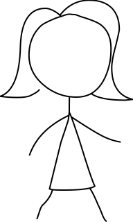 Woman from the Biz shape library