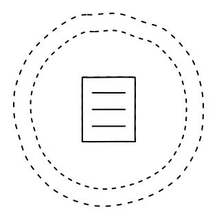 Conditional intermediate event, catching, non-interrupting from the BPMN shape library