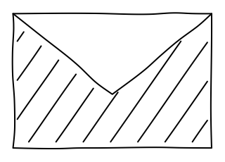 Message, non-initiating from the BPMN shape library