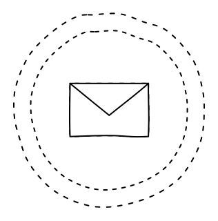 Message intermediate event, catching, non-interrupting from the BPMN shape library