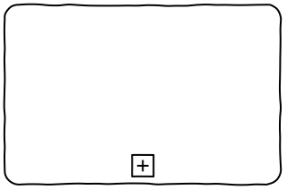 Collapsed sub-process from the BPMN shape library