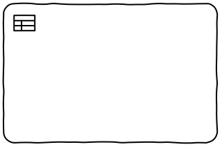 Business rule task from the BPMN shape library
