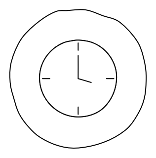 Timer start event from the BPMN shape library
