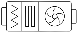Air Handling Unit from the Building Monitoring shape library