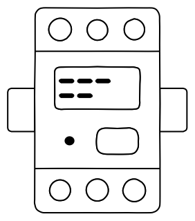 Submeter from the Building Monitoring shape library