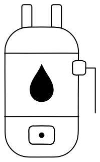 Hot Water Cylinder from the Building Monitoring shape library