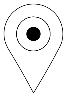 Location Pin from the Building Monitoring shape library