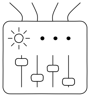 Lighting Controller from the Building Monitoring shape library