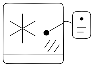 Fridge Temperature Probe from the Building Monitoring shape library